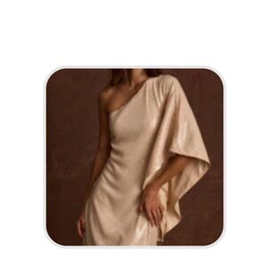 Heiress Blush Sequin Mini Dress